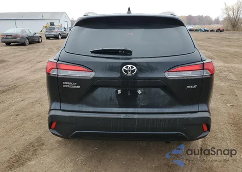 2025 Toyota Corolla Cross Xle from USA, damaged, VIN 7MUDAAAG5SV143533